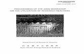 The 2000 Workshop on the Utilization of Research Reactors
