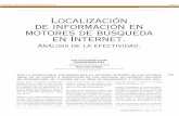 LOCALIZACIÓN DE INFORMACIÓN EN MOTORES ... - CORE