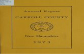 Annual report, Carroll County, New Hampshire