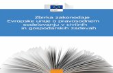 Zbirka zakonodaje Evropske unije o pravosodnem ...