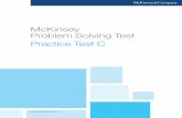 McKinsey Problem Solving Test Practice Test C