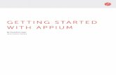 GETTING STARTED WITH APPIUM