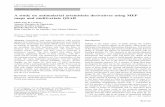 A study on antimalarial artemisinin derivatives using MEP maps and multivariate QSAR