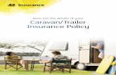 Caravan/Trailer Insurance Policy