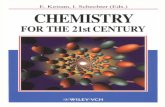 CHEMISTRY FOR THE 21st CENTURY