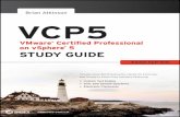VCP5 VMware Certified Professional on vSphere 5 Study Guide