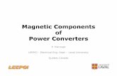 Magnetic Components of Power Converters - CERN Indico