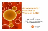 Autoimmunity Disorder in Wireless LANs - Infocon.org