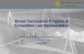 Brunei Darussalam: Progress of Competition Law ...