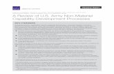 A Review of U.S. Army Non-Materiel Capability-Development ...