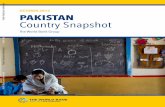 PAKISTAN Country Snapshot - World Bank Documents