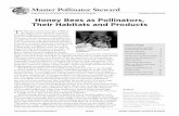 Honey Bees as Pollinators, Their Habitats and Products