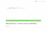 Modules' Interoperability - TwinERGY