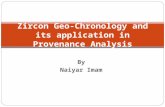 Zircon Geo-Chronology and its application in Provenance Analysis