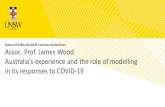Assoc. Prof. James Wood Australia's experience and the role ...
