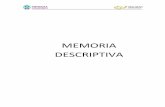 MEMORIA DESCRIPTIVA - Vialidad Provincial Mendoza