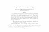 The ’Fundamental Theorem’ of De Prospectiva Pingendi