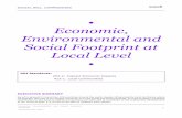 Economic, Environmental and Social Footprint at Local Level