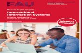 International Information Systems - FAU WiSo