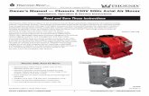 Owner's Manual — Phoenix 230V 50Hz Axial Air Mover