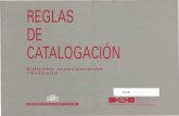Reglas de Catalogación - escritorioPT - Biblioteca Nacional