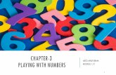 CHAPTER 3: PLAYING WITH NUMBERS