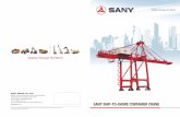 SANY SHIP-TO-SHOR CONTAINER CRANE | Cooper Handling
