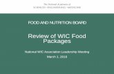 Review of WIC Food Packages - Amazon S3