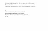 Internal Quality Assurance Report - Mahatma Gandhi College