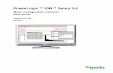 PowerLogic™ ION™ Setup 3.0 Meter configuration software User guide