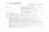 CURRICULUM VITAE - ICTP-CSIC
