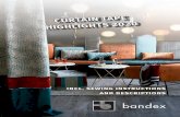 curtain tape highlights - Bandex