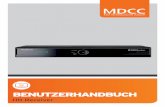 BENUTZERHANDBUCH - HD Receiver - MDCC