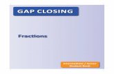 Fractions - GAP CLOSING