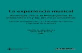 La experiencia musical