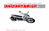 SYM Symphony SR 125/150 - MOTOTEK