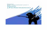 Music (Performance) - Pearson qualifications