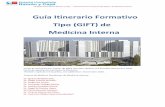 Guía Itinerario Formativo Tipo (GIFT) de Medicina Interna