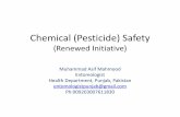 Chemical (pesticide) Safety a renewed initiate