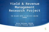 Yield and Revenue Management