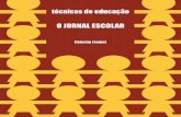 CELESTIN FREINET O JORNAL ESCOLAR Editora Estampa Titulo Original Le Journal Scolaire