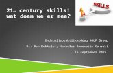 21th Century skills in primary education