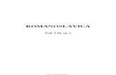 ROMANOSLAVICA - Biblioteca-digitala.ro