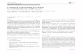 Evaluation of cholesterol metabolism in cerebrotendinous xanthomatosis