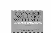My voice will go with you -the teaching tales of milton erickson by sidney rosen