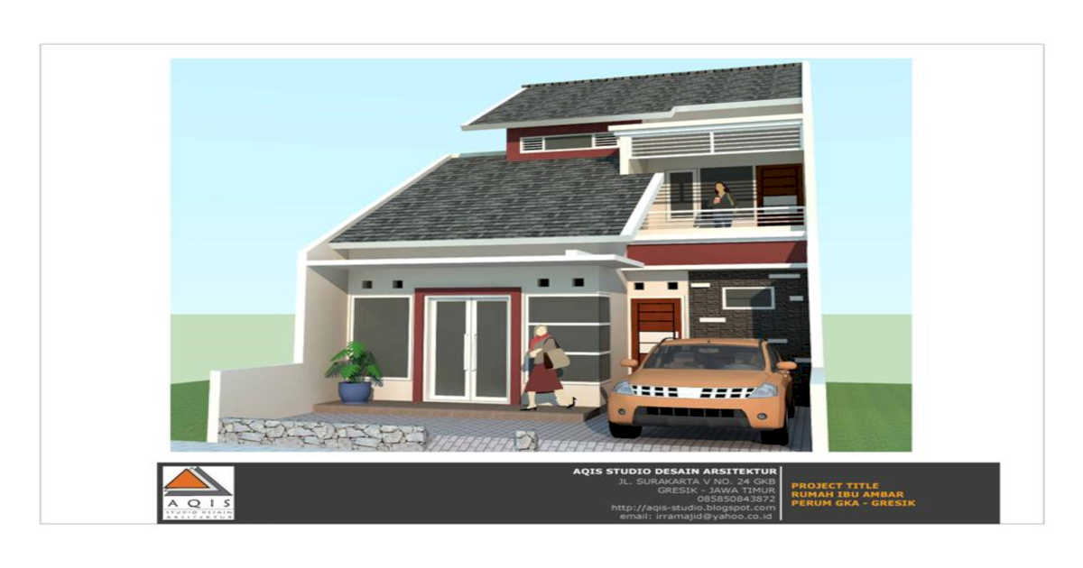  Gambar  Kerja  Desain Rumah  Minimalis pdf PDF Document 