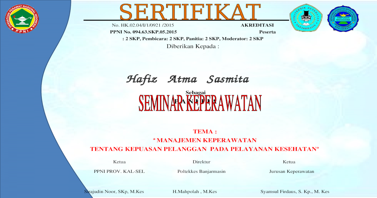  Sertifikat  Seminar DOC Document 