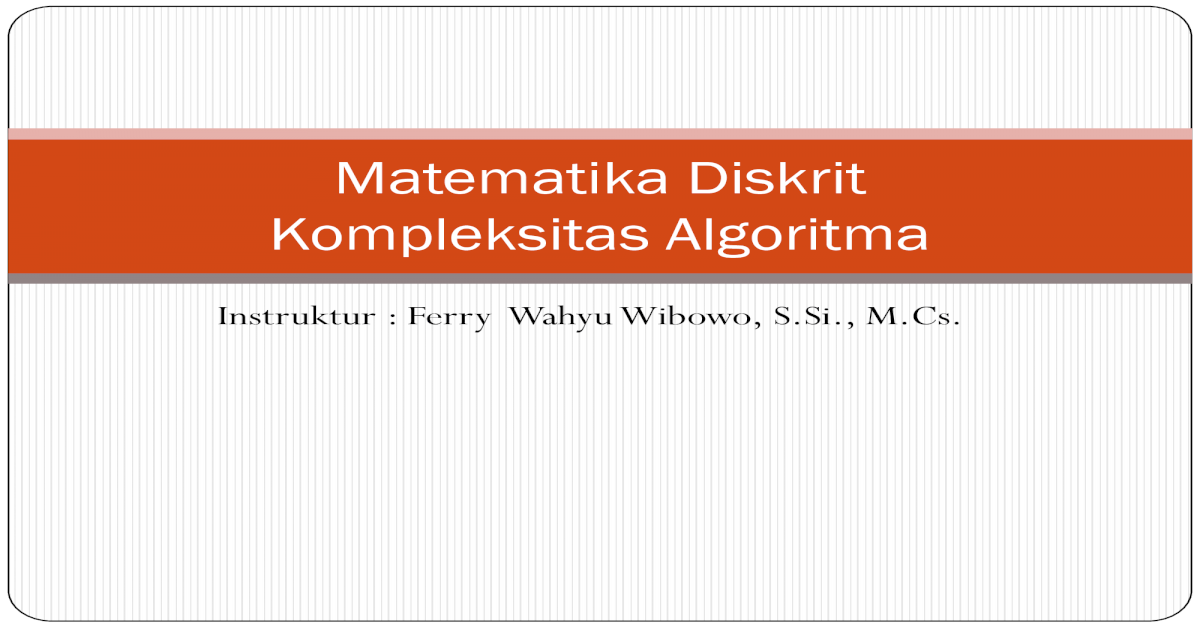 matematika diskrit pdf