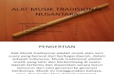 Alat Musik Tradisional Nusantara