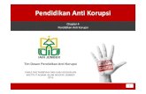 Chapter 4 Pendidikan Anti Korupsitadris-biologi- Anti-Korupsi Tim Dosen Pendidikan Anti Korupsi FAKULTAS